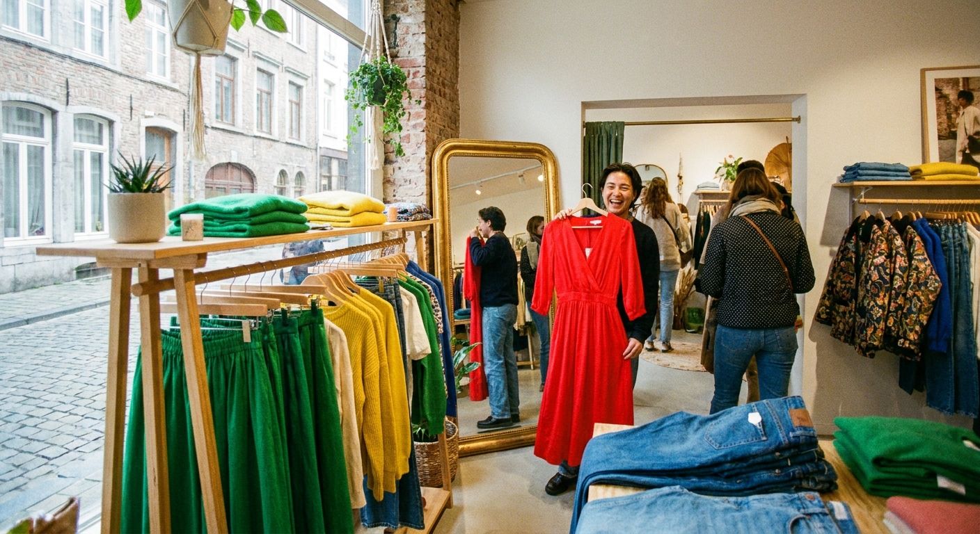 Clothes Shopping: Garments, Colours and Fit